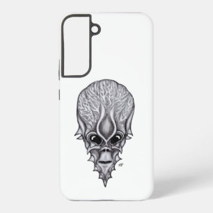 Coque Samsung Galaxy Visage Alien, Reconstruction faciale du crâne afri