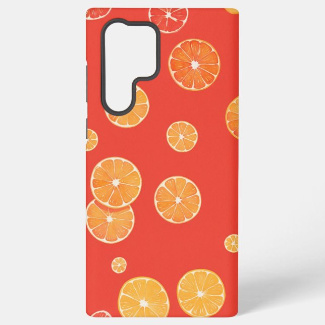 Coque Samsung Galaxy Vitamin Vibes Citrus Slices Phone Case (Verso)