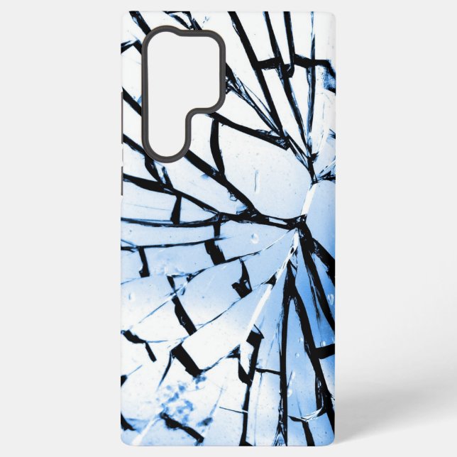 Coque Samsung Galaxy vitre cassée (Verso)