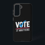 Coque Samsung Galaxy Vote Élection 2024 Voter Démocrate Politique<br><div class="desc">Vote Election 2024 Voter Démocrate Politique Vote it Matters Inscrivez-vous pour voter</div>