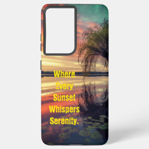 Coque Samsung Galaxy Whispers of the Setting Sun Phone Case