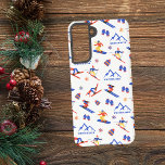 Coque Samsung Galaxy Whitewater Colombie-Britannique Ski Snowboard Moti<br><div class="desc">Un drôle de motif de ski hivernal pour la station de ski Whitewater dans les montagnes Selkirk,  près de Nelson,  Colombie-Britannique,  Canada,  Amérique du Nord. Idée cadeau idéale pour les amateurs de sports d'hiver : ski,  snowboard,  freestyle,  ski de fond,  saut à ski.</div>