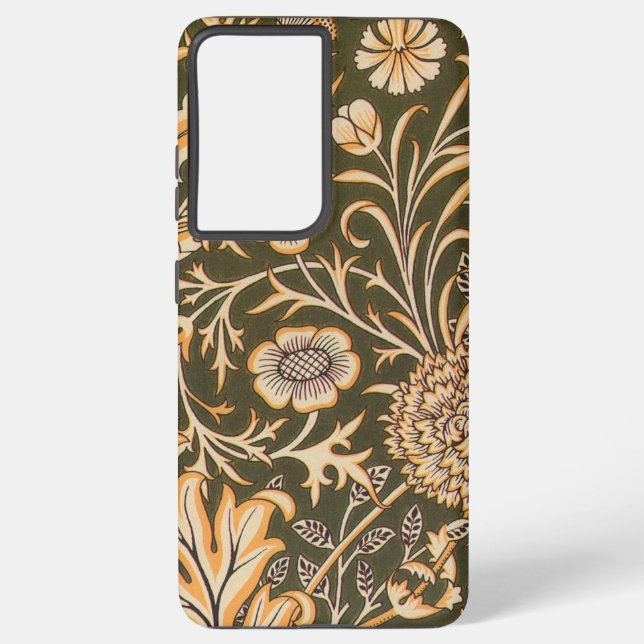 Coque Samsung Galaxy William Morris Cherwell Motif de fond d'écran (Verso)