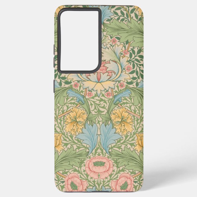 Coque Samsung Galaxy William Morris Fleur de Myrte Floral Botanique (Verso)