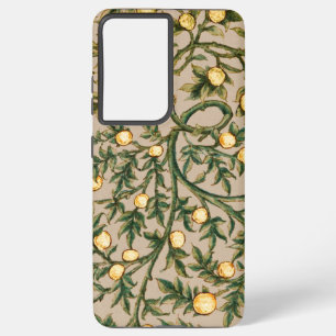 Coque Samsung Galaxy William Morris Fruit Floral Jardin Fleur Classique