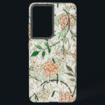 Coque Samsung Galaxy William Morris Jasmine Garden Flower Classic<br><div class="desc">Cette fleur botanique de Jasmin est basée sur le dessin original classique de William Morris (1834-1896) pour sa ligne de papier peint victorien anglais. Une fleur et un feuillage magnifiques. Original du Birmingham Museum</div>