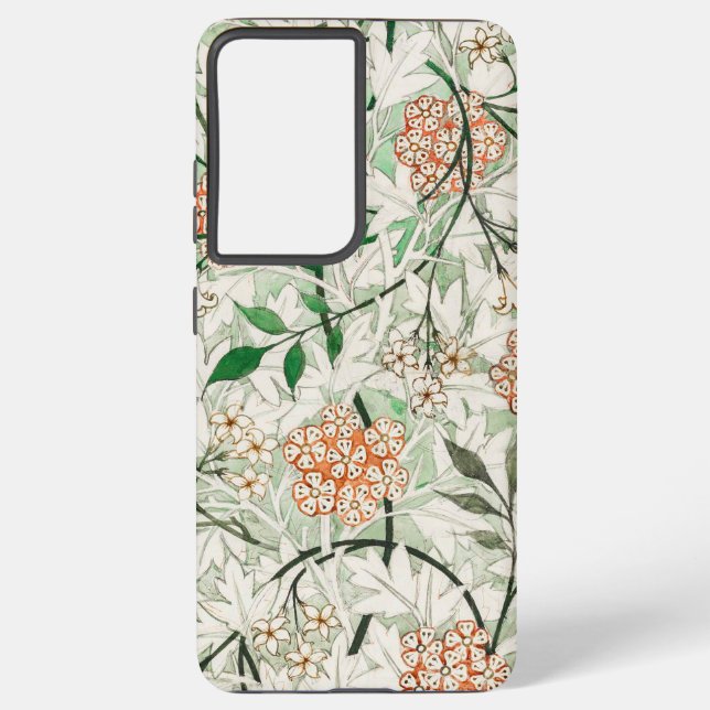Coque Samsung Galaxy William Morris Jasmine Garden Flower Classic (Verso)