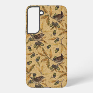 Coque Samsung Galaxy Wrens et glands sur le miel