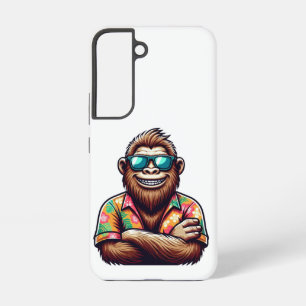 Coque Samsung Galaxy Yéti/ Bigfoot tropical/de plage