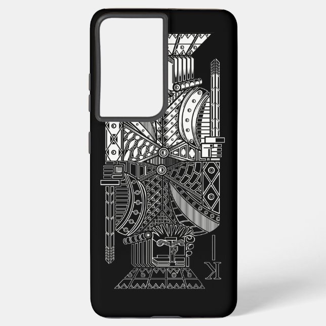 Coque Samsung Galaxy Ying Yang King (Verso)