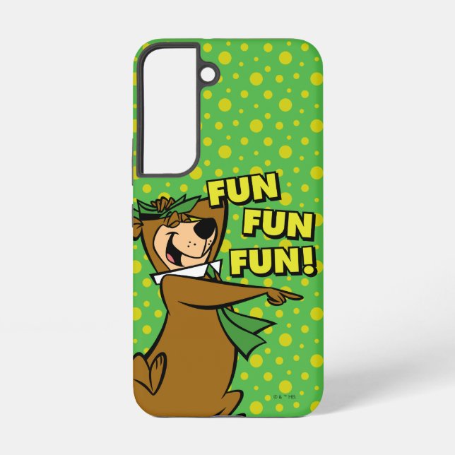 Coque Samsung Galaxy Yogi Bear Fun Amusant (Verso)