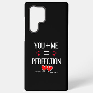 Coque Samsung Galaxy You + Me = Perfection - Mignonne Conception Couple