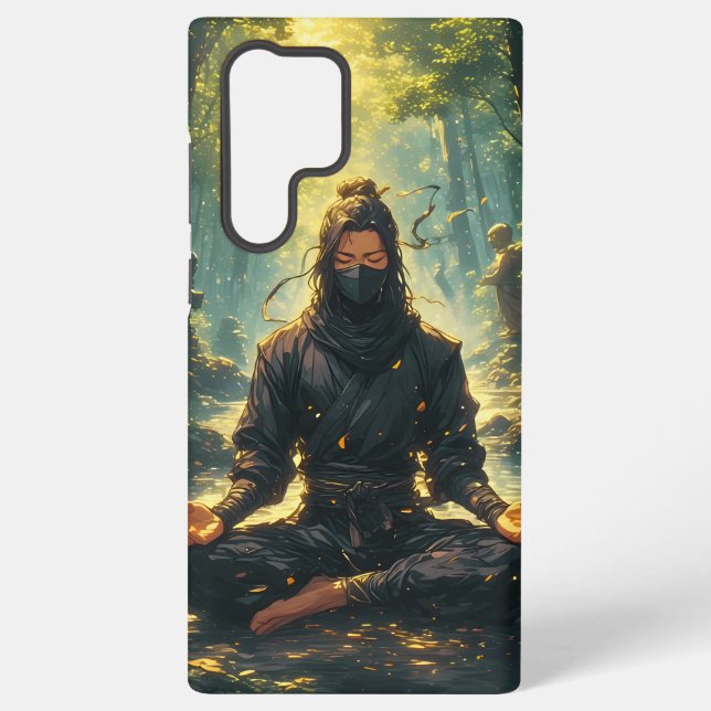 Coque Samsung Galaxy Zen du guerrier de l'ombre (Verso)