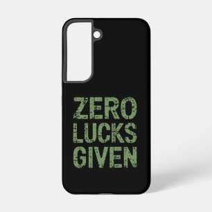Coque Samsung Galaxy Zéro chance donnée St Paddy's Day Hilarant Saint P