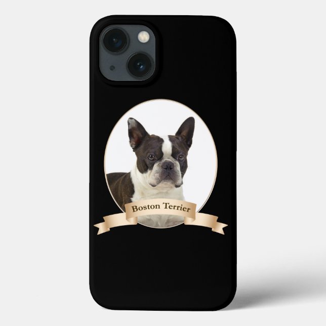 Coque Smartphone Boston Terrier (Verso)