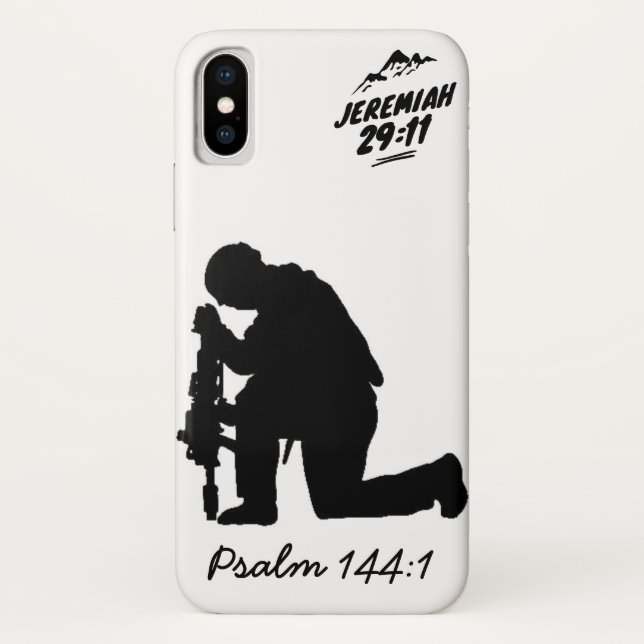 Coque Soldier iPhone X (Dos)