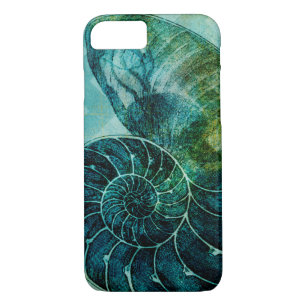 Coque spirale Turquoise