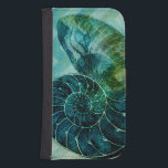 Coque spirale Turquoise<br><div class="desc">Dans cette image vive, vous pouvez voir en vintage style naturel et unique de la coquille de conc turquoise de près. Ce type unique d'art a l'ombrage noir pour accentuer la spirale de cette coquille de conque. Obtenez cette coque de conque avec un arrière - plan turquoise sur votre produit...</div>