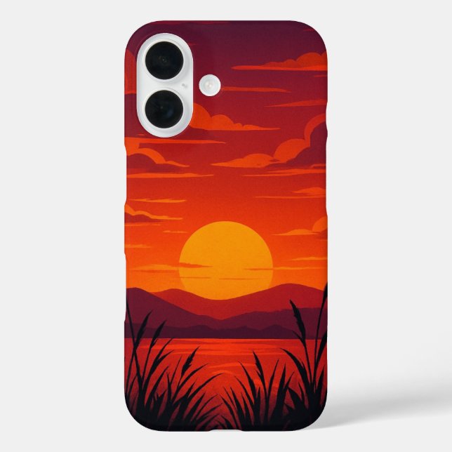 Coque Sunset iPhone 16 (Verso)