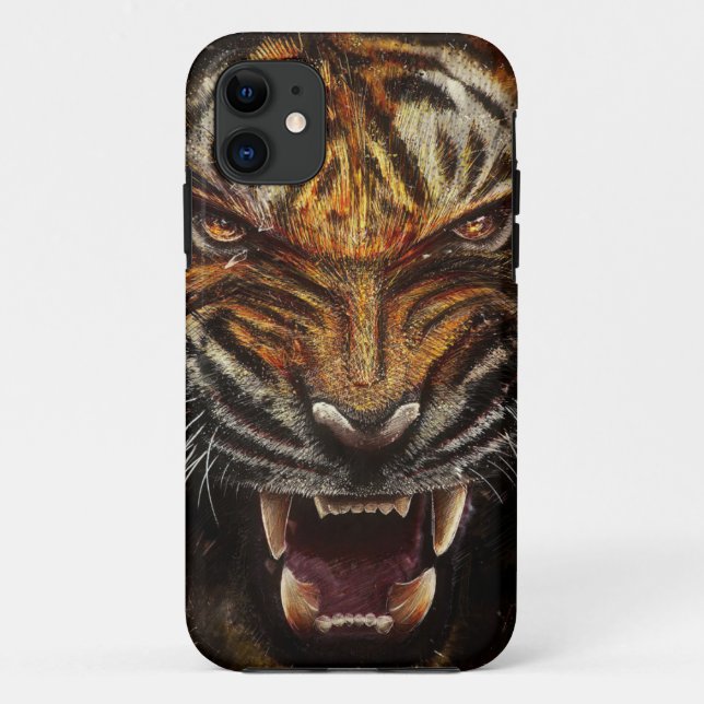 Coque Tiger iPhone 5/5s (Dos)