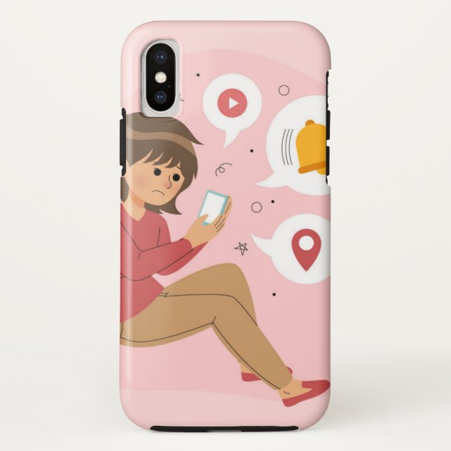 Coque Tough de Case-Mate pour iPhone XS d'Apple (Dos)