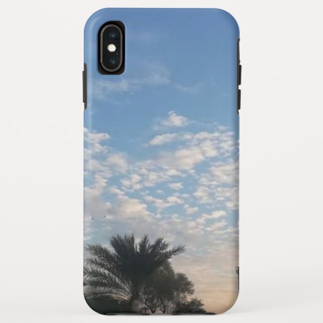 Coque Tough de Case-Mate pour iPhone XS Max d'Appl (Dos)