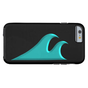 Coque Tough iPhone 6 Attrapez un surf de cool de vague