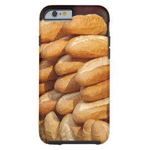 Coque Tough iPhone 6 Baguette, pain, en vente dans la rue par le