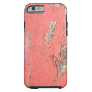 Coque Tough iPhone 6 Bois rouge vintage de grange