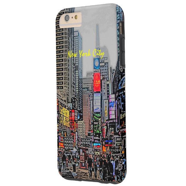 Coque Tough iPhone 6 Plus Rues de coque iphone de New York City (Dos/Gauche)