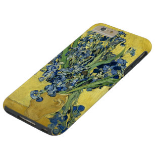 Coque Tough iPhone 6 Plus Van Gogh Still Life Vase, Irises (F678) Art