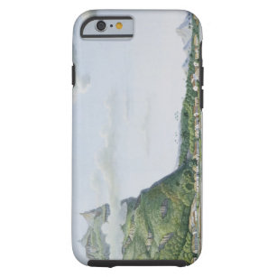 Coque Tough iPhone 6 Vue de l'île de Bora Bora, de 'automobile de