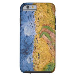Coque Tough iPhone 6 Wheatfield de Vincent van Gogh   avec des