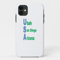 Coque Tough Xtreme iPhone 11" U S A TOURISM