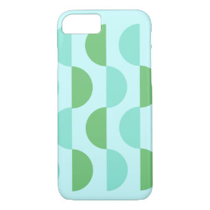 Coque Turquoise de tranche rétro