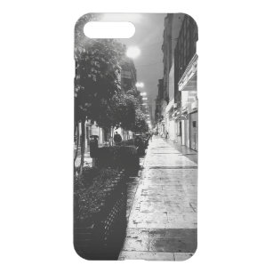 Coque iPhone 7 Plus Buenos Aires photo de rue urbaine noir et blanc