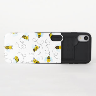 Coque Coulissante Pour iPhone XR Bumblebee volant Jaune Noir Bumble Bee