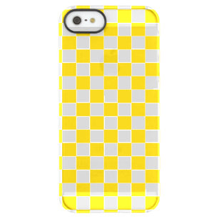 Coque iPhone Permafrost® SE/5/5s Damier jaune