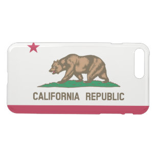 Coque iPhone 8 Plus/7 Plus Drapeau de Californie