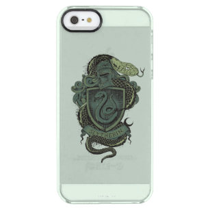 Coque iPhone Clear SE/5/5s Harry Potter   Slytherin Crest