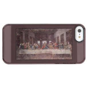 Coque iPhone Clear SE/5/5s Jésus à la Dernière Cène, Léonard de Vinci