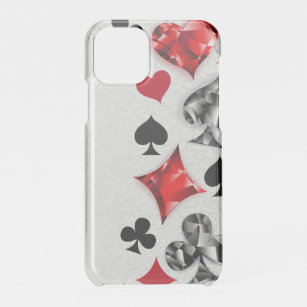 Coque Pour iPhone 11 Pro Joueur de poker Joueur de cartes de jouer costumes