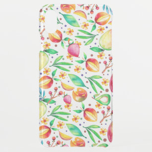 Coque Pour iPhone XS Max Motif de fruits d'été aux couleurs tropicales