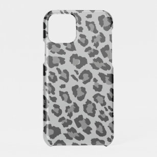Coque Pour iPhone 11 Pro Motif Poster de animal moderne Grey Leopard Cheeta