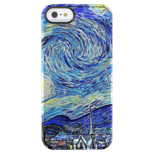Coque iPhone Clear SE/5/5s Night Starry Night