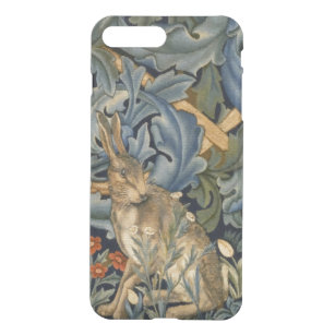 Coque iPhone 7 Plus William Morris Forest Rabbit Floral Art Nouveau