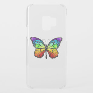 Coque Uncommon Pour Samsung Galaxy S9 Monarque papillon arc-en-ciel