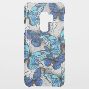 Coque Uncommon Pour Samsung Galaxy S9 Plus Composition des papillons blancs et bleus