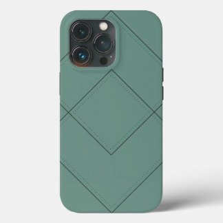 Coque vert avec conception géométrique