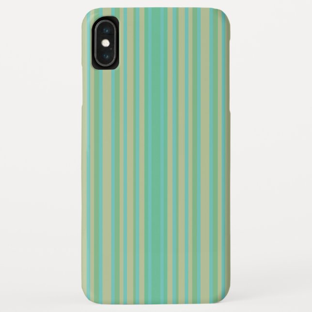 Coque vert moderne - Mate à peine Il iPhone XS Max (Dos)